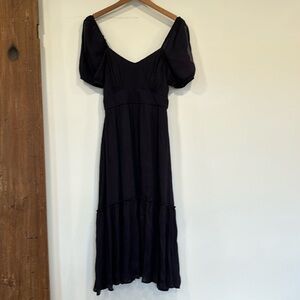 Navy Altar’d State Midi Dress - Worn Once